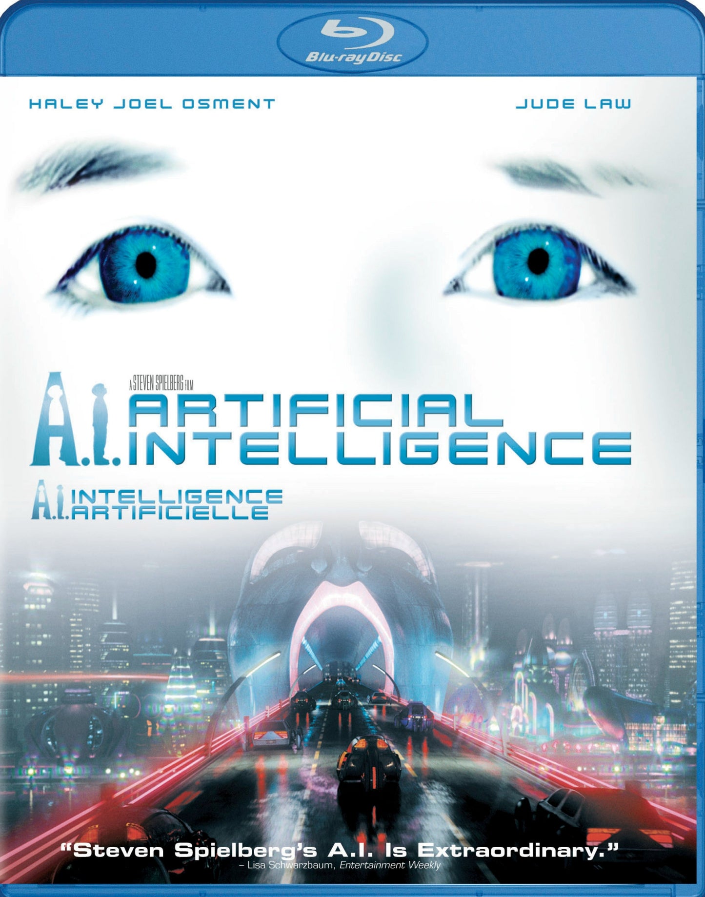 A.I.: Artificial Intelligence [Blu-ray] cover art