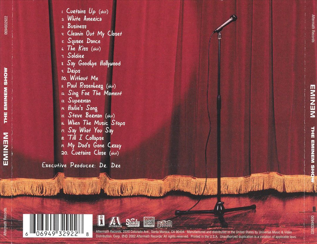 The Eminem Show [Clean] cover art