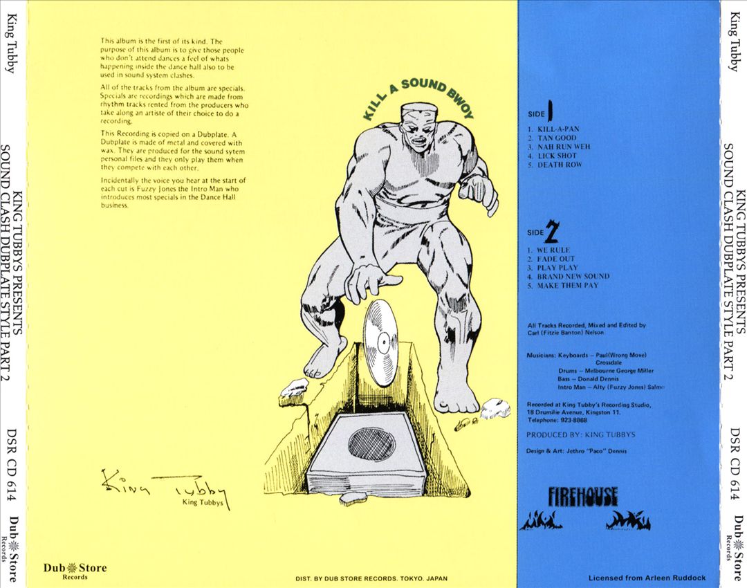 King Tubbys Presents: Soundclash Dubplate Style, Part 2 cover art