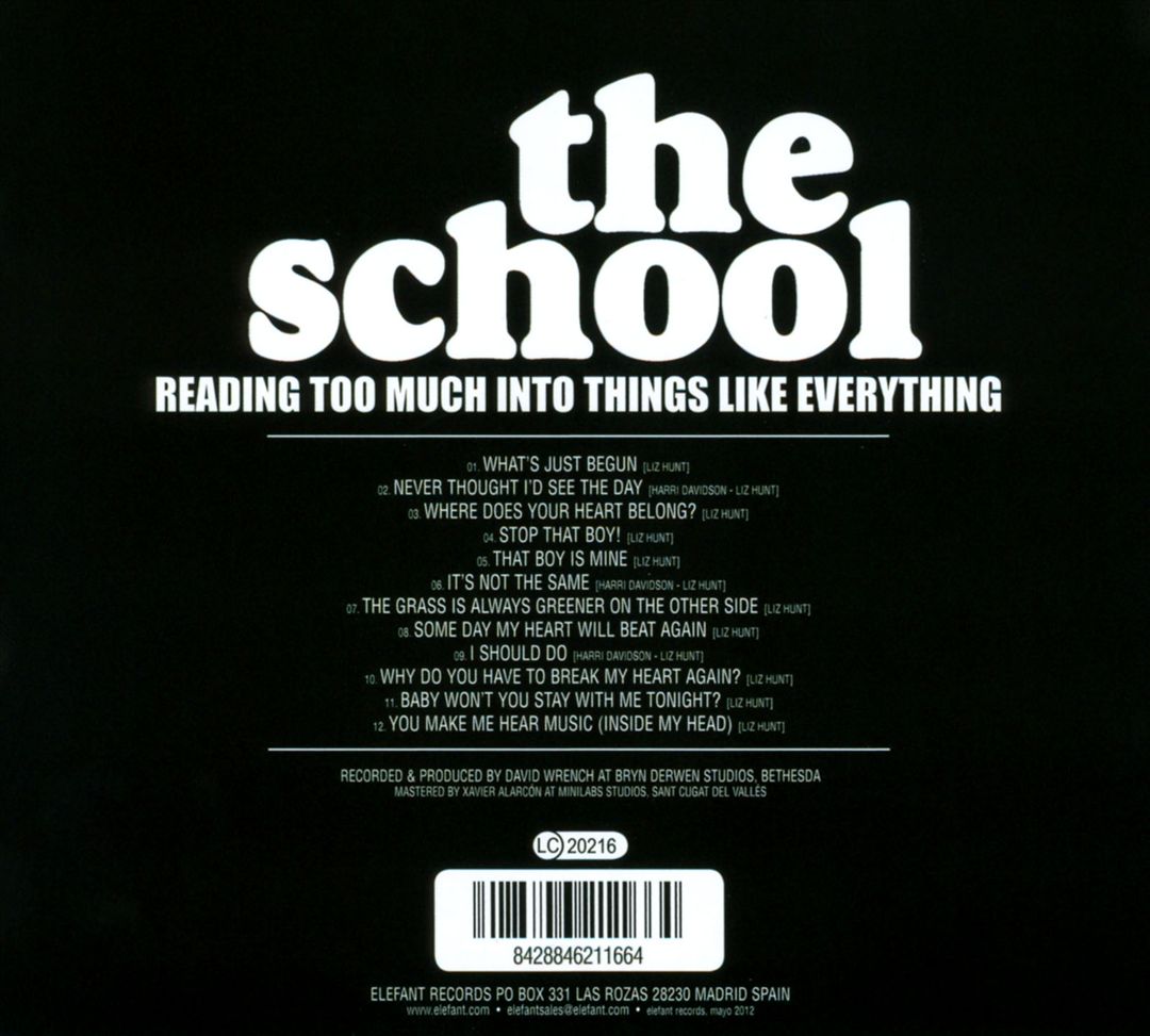 Reading Too Much into Things Like Everything cover art