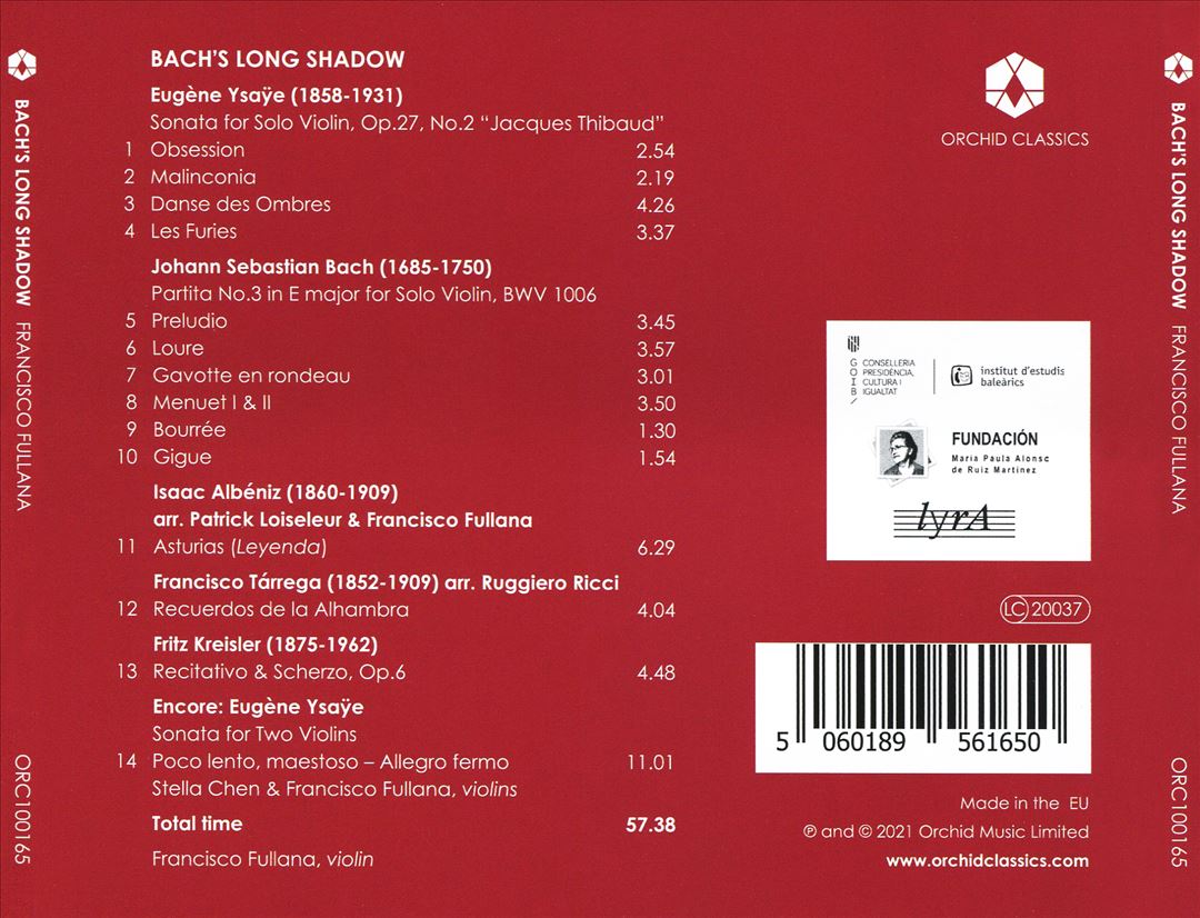 Bach's Long Shadow cover art