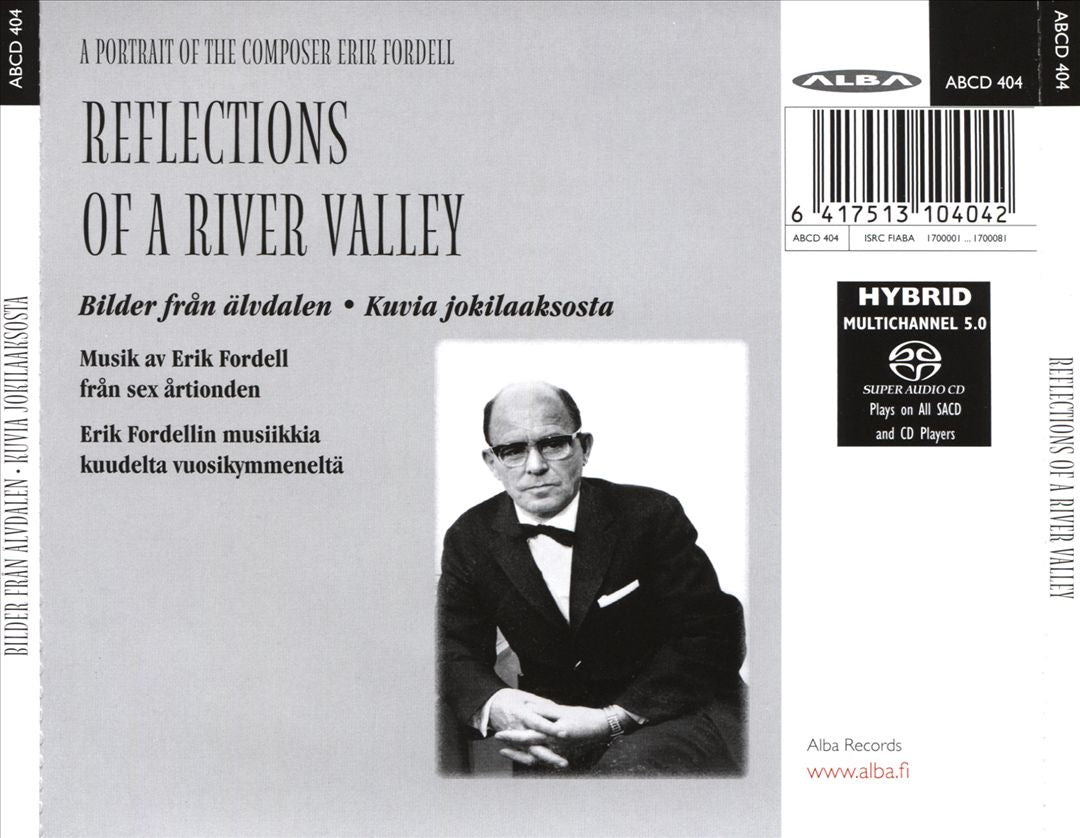 Reflections of a River Valley: A Portrait of the Composer Erik Fordell cover art