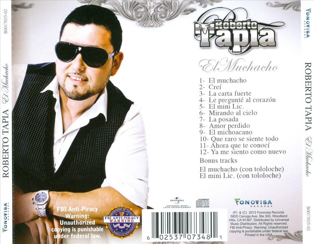 Muchacho cover art