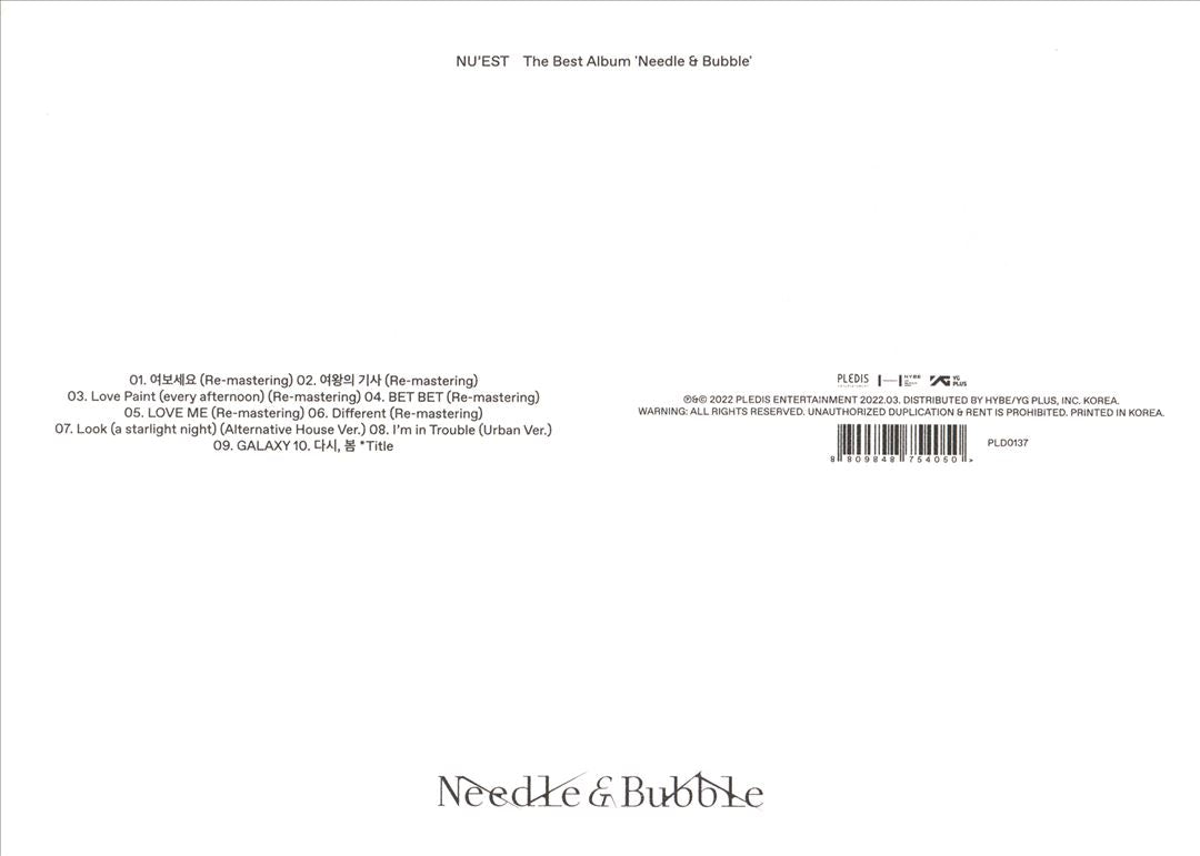 Needle & Bubble: The Best Album cover art