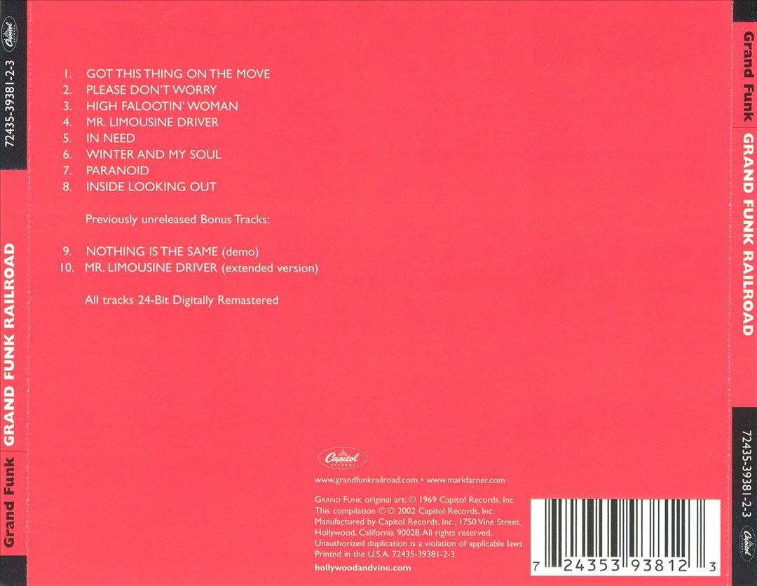 Grand Funk [Bonus Tracks] cover art