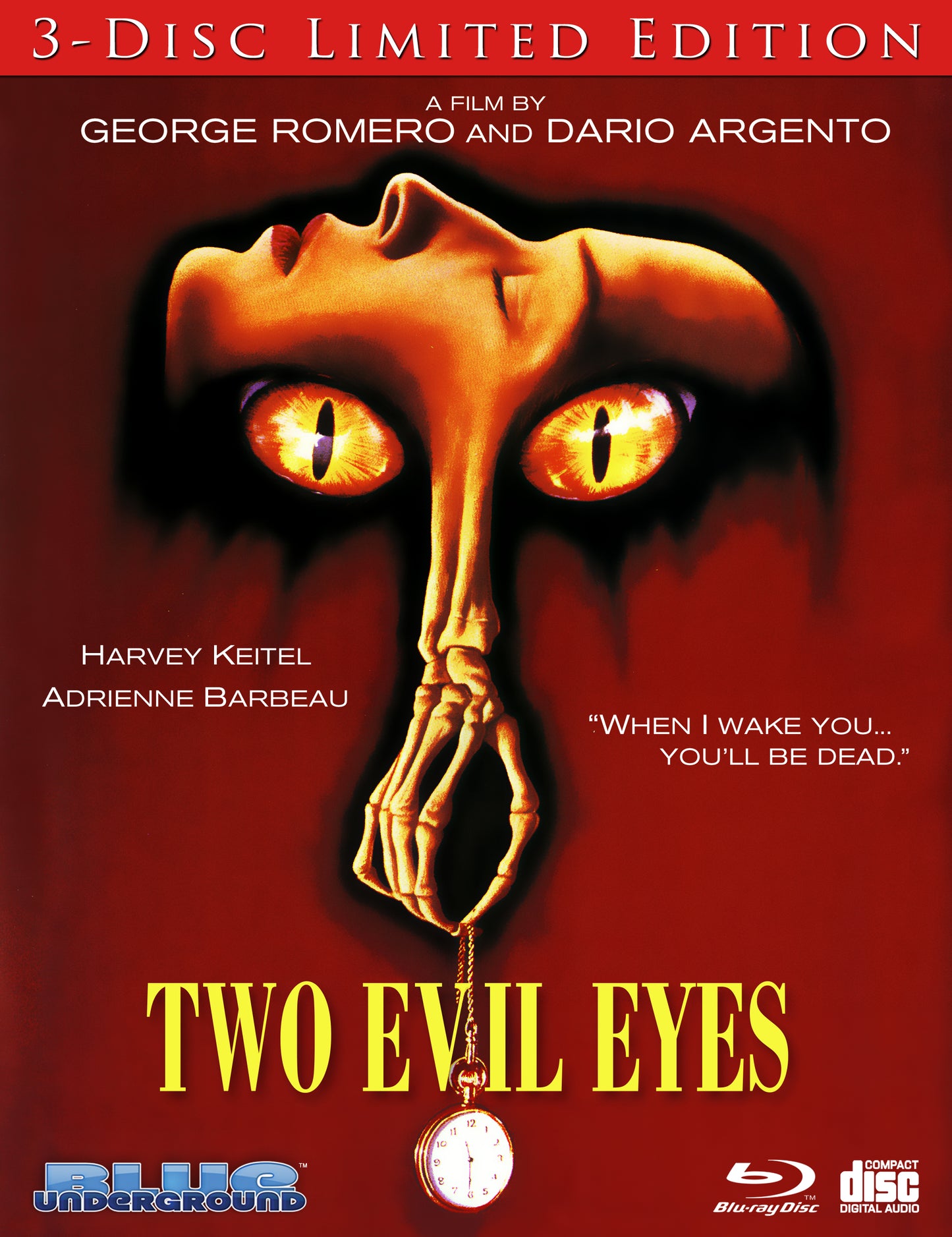 Two Evil Eyes [3-Disc Limited Edition] [Blu-ray] cover art