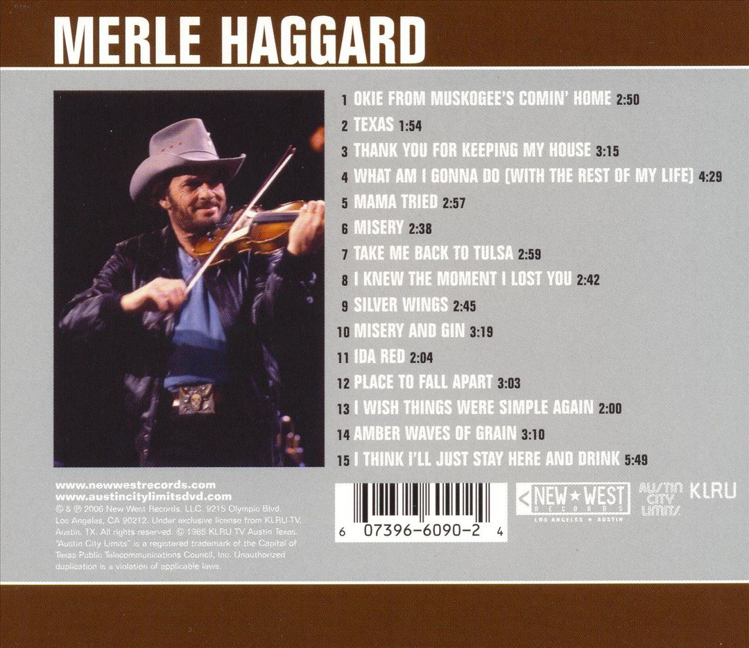 Live from Austin, TX 1985 cover art