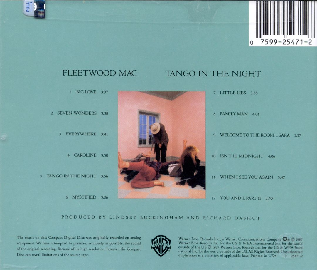 Tango in the Night cover art