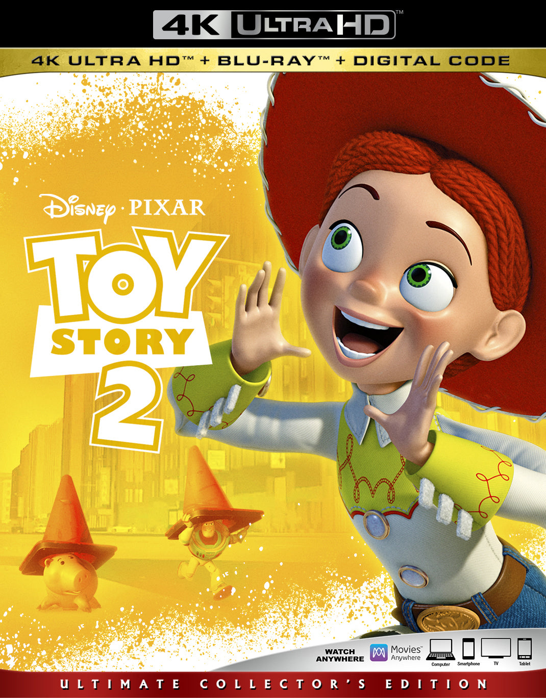 Toy Story 2 [Includes Digital Copy] [4K Ultra HD Blu-ray/Blu-ray] cover art