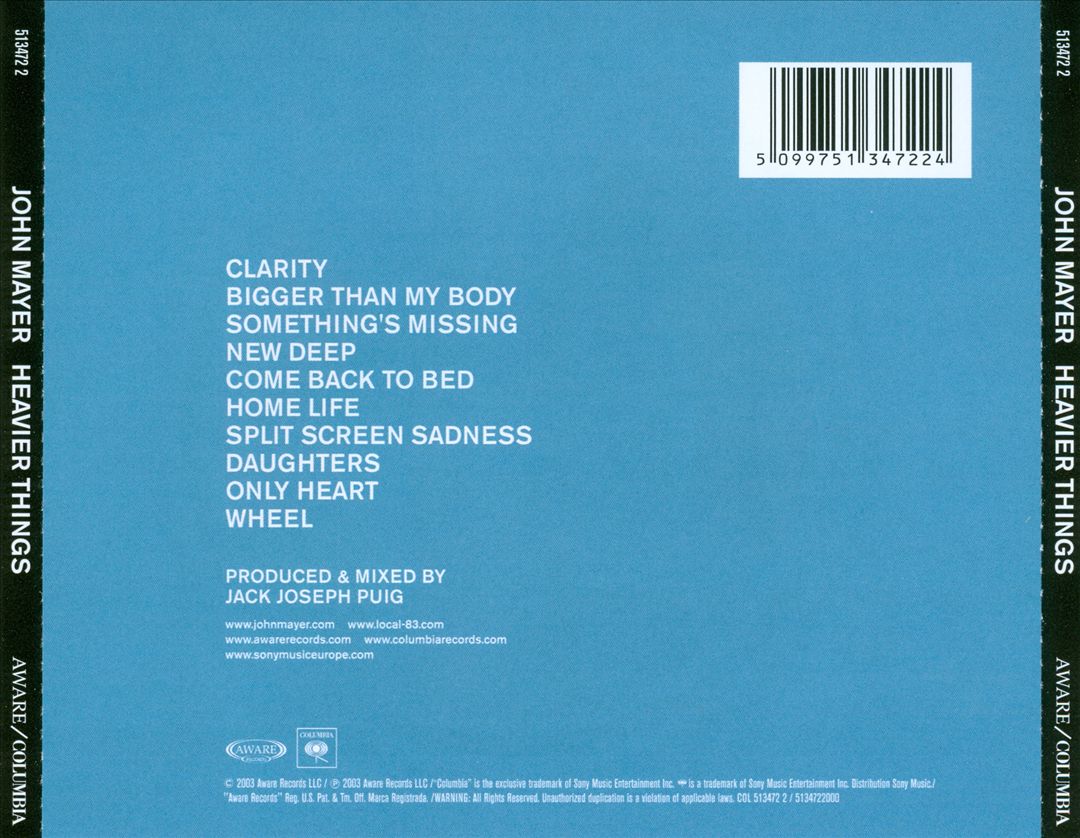 Heavier Things cover art