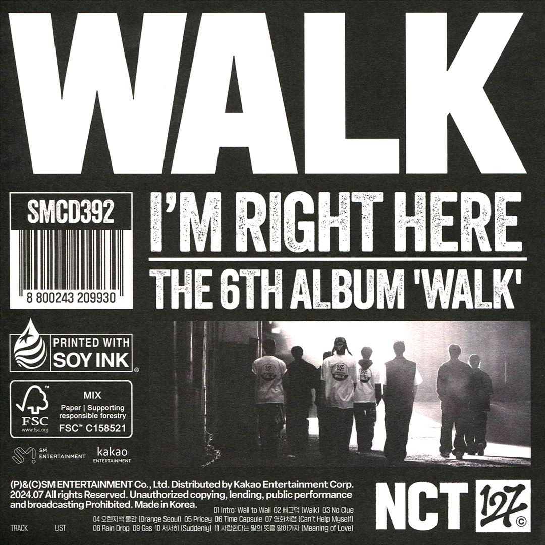 WALK: The 6th Album [Poster Ver.] cover art