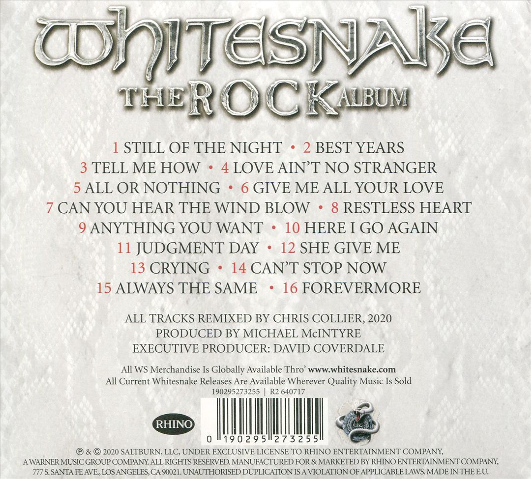 Rock Album cover art