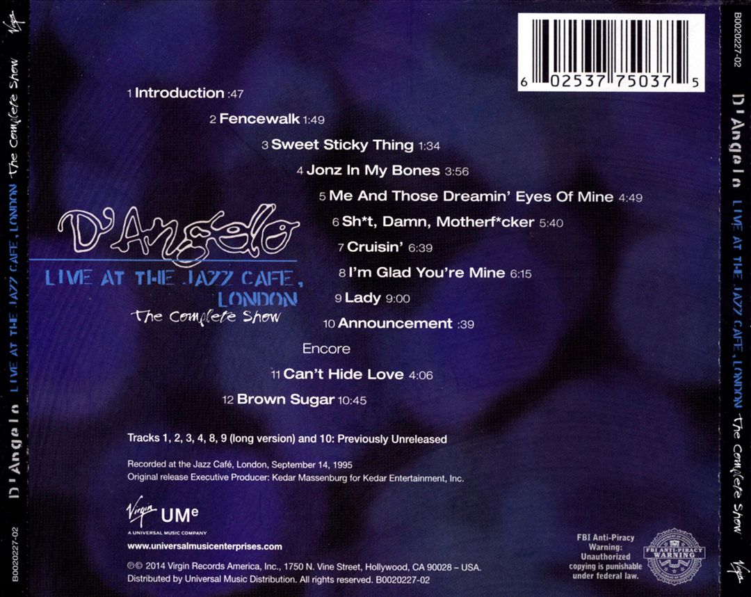 Live at the Jazz Cafe, London [The Complete Show] cover art
