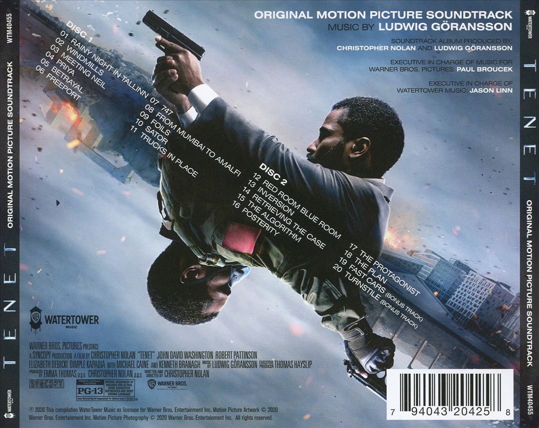 Tenet [Original Motion Picture Soundtrack] cover art