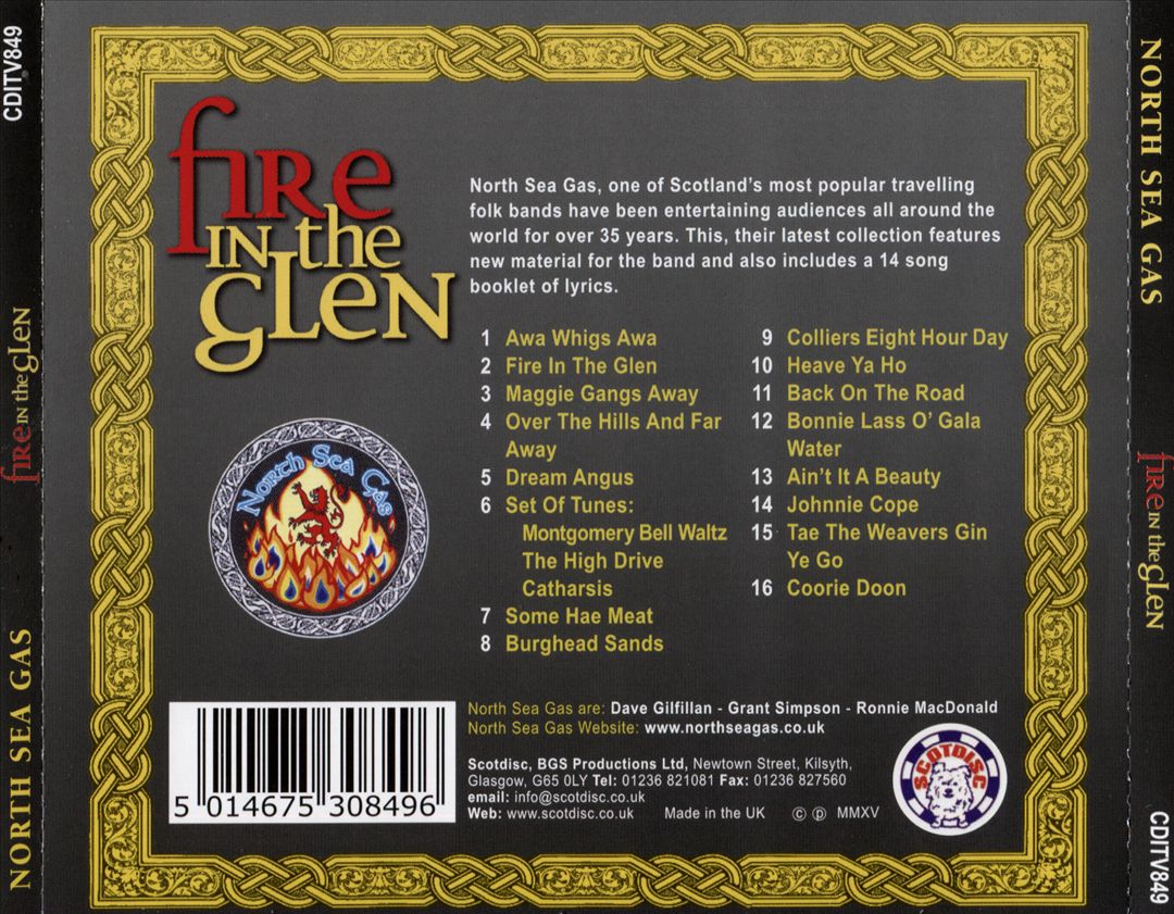 Fire in the Glen cover art