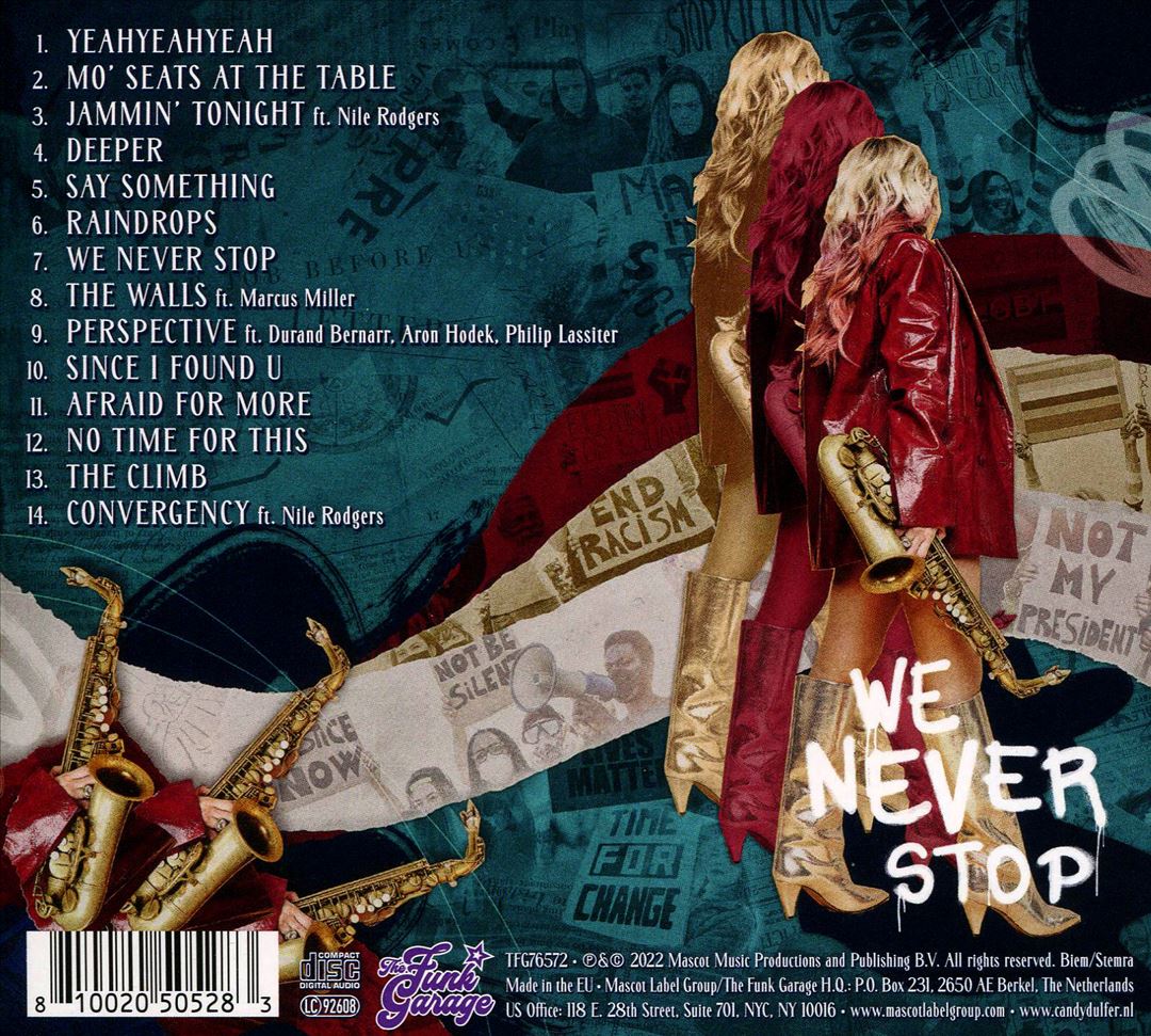 We Never Stop cover art