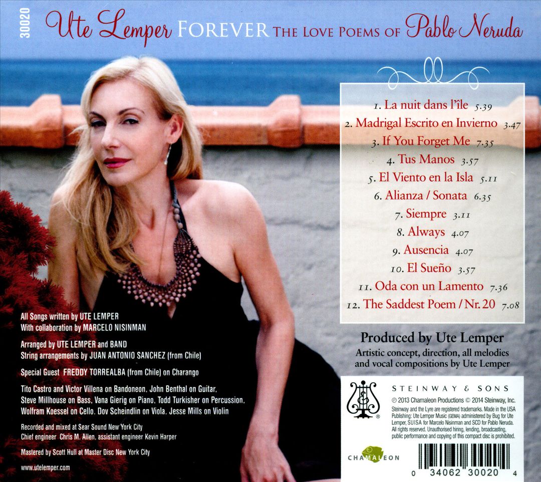 Forever: The Love Poems of Pablo Neruda cover art