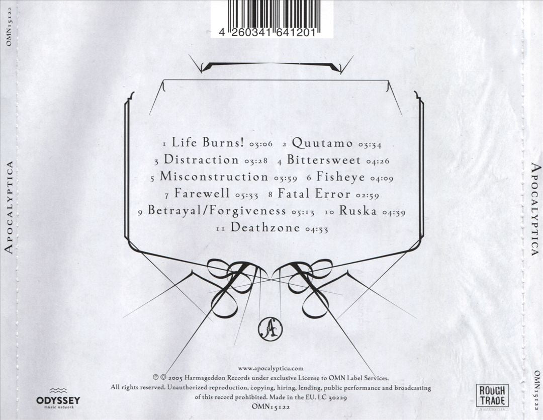 Apocalyptica cover art