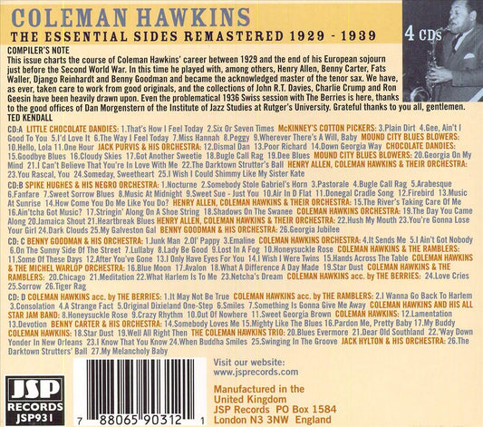 The Essential Sides Remastered 1929-1939 cover art