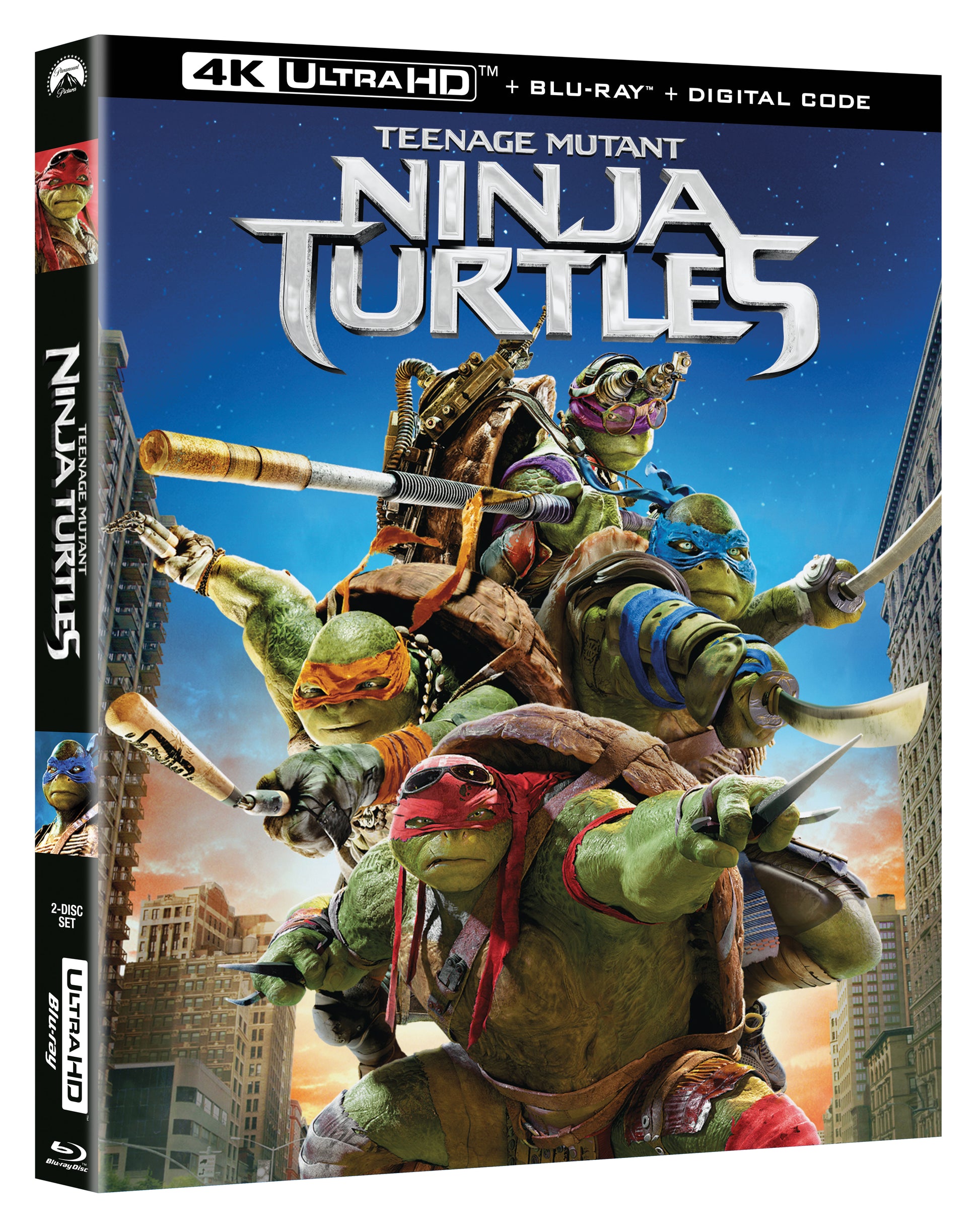 Teenage Mutant Ninja Turtles [4K Ultra HD Blu-ray/Blu-ray] cover art
