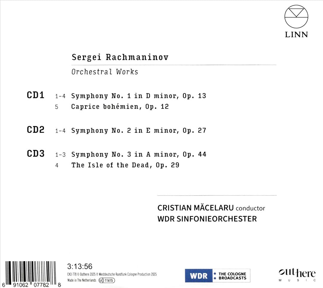 Rachmaninov: Orchestral Works cover art