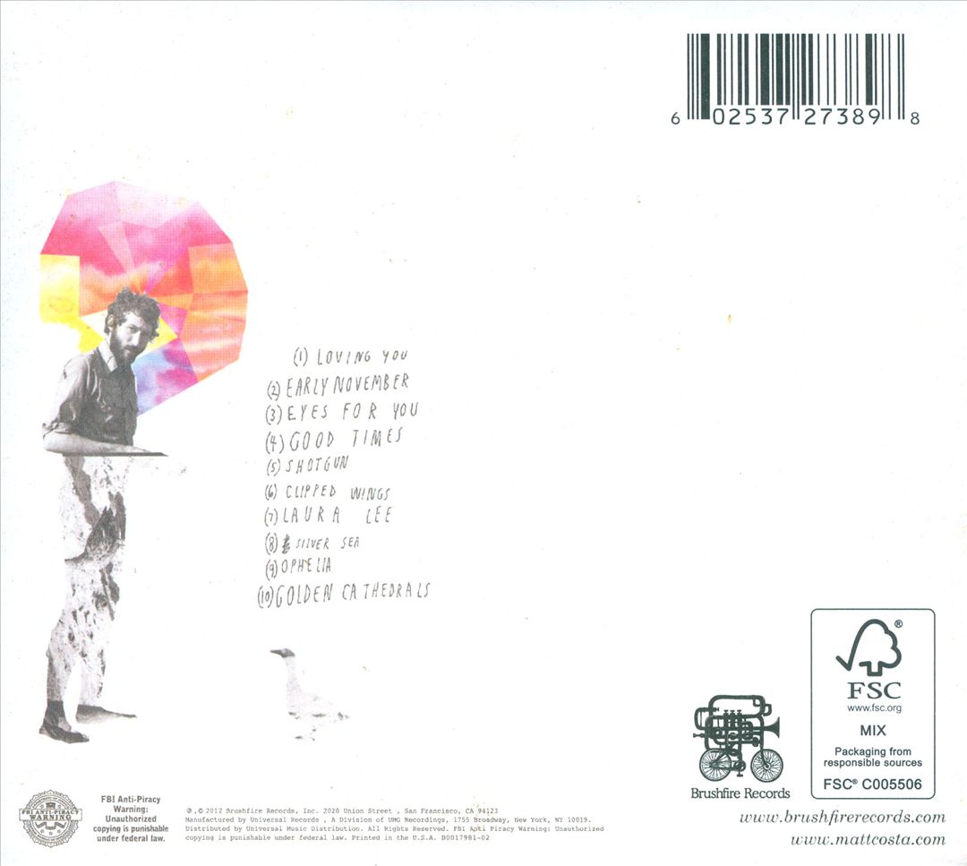 Matt Costa cover art