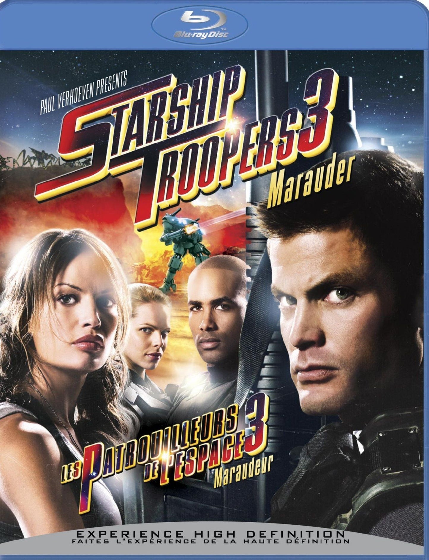 Starship Troopers 3: Marauder [Blu-ray] cover art