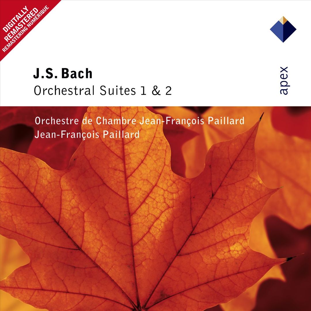 J.S. Bach: Orchestral Suites Nos. 1 & 2 cover art