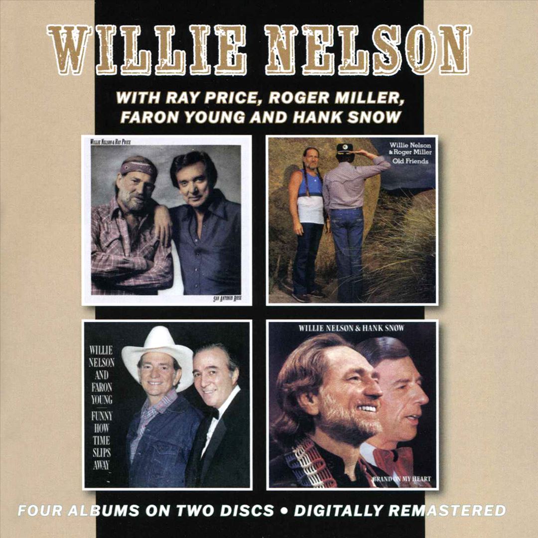 San Antonio Rose/Old Friends/Funny How Time Slips Away/Brand On My Heart cover art