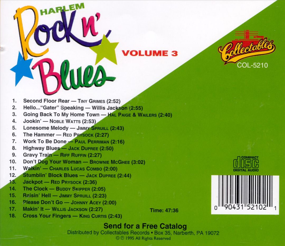 Harlem Rock n' Blues, Vol. 3 cover art
