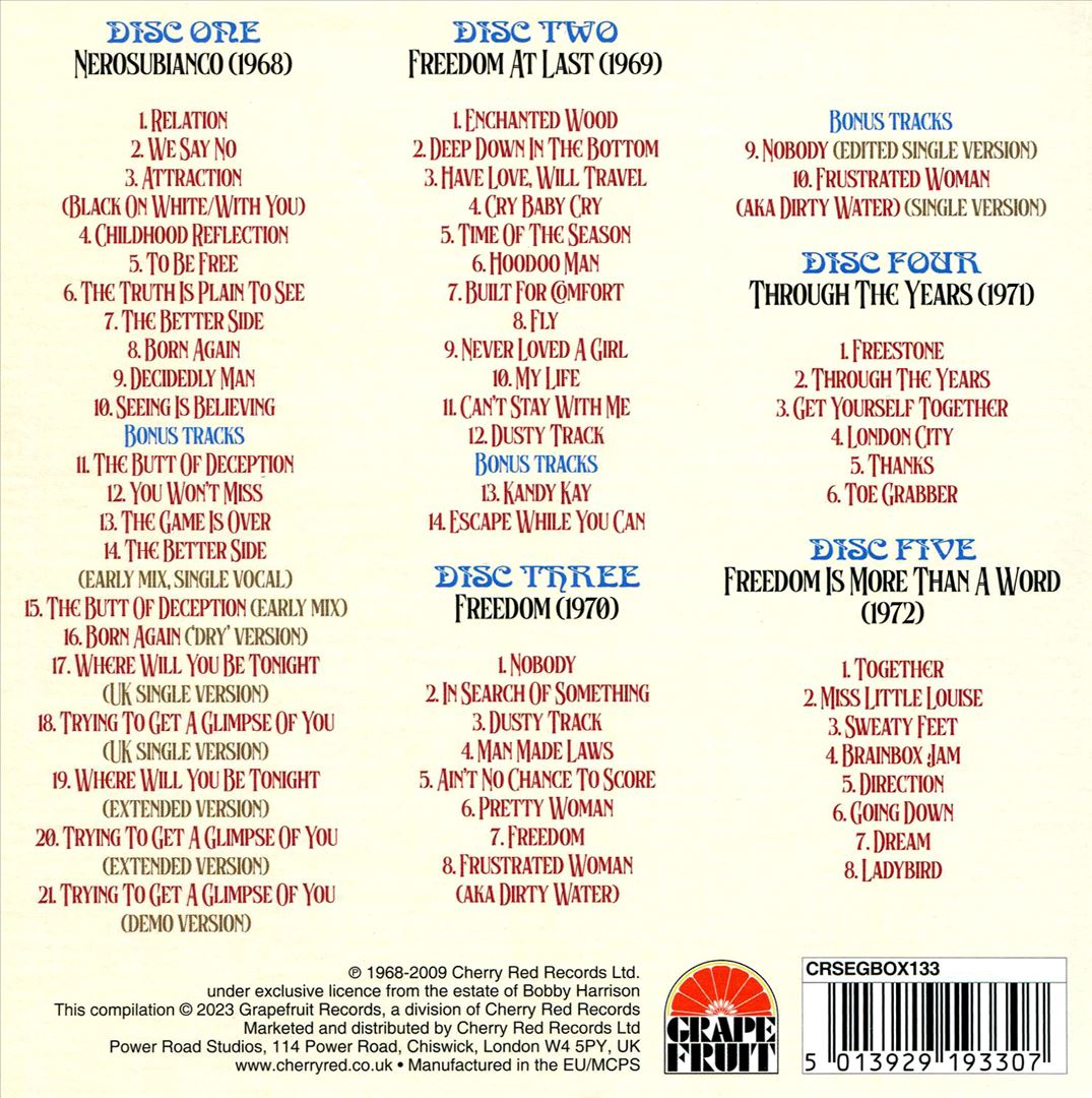 Born Again: The Complete Recordings 1967-72 cover art