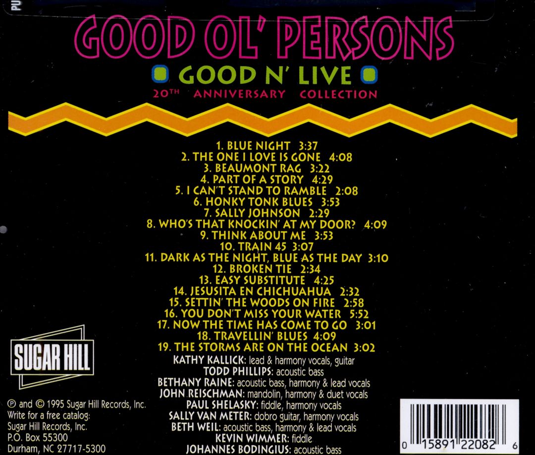 Good N' Live cover art