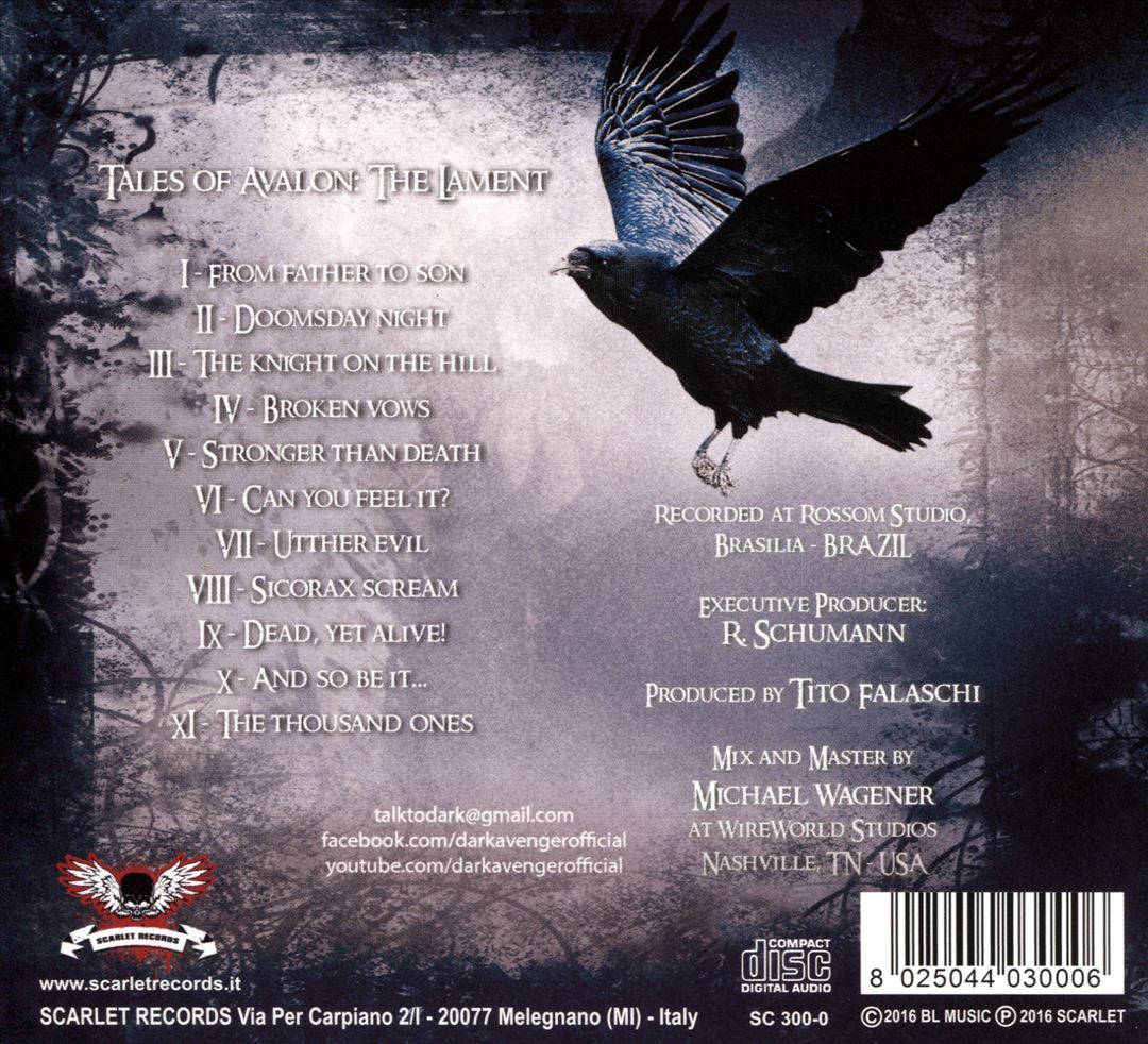 Tales of Avalon: The Lament cover art