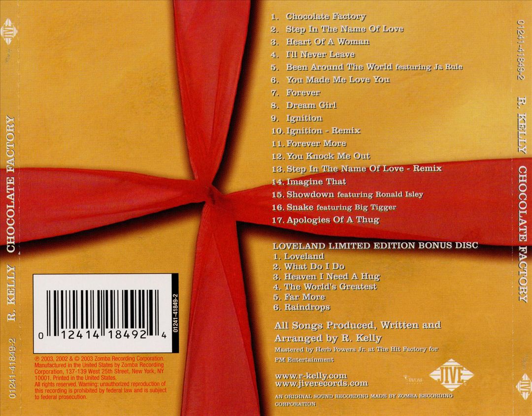 Chocolate Factory [US Bonus CD] cover art