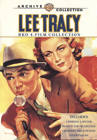 Lee Tracy RKO 4 Film Collection cover art