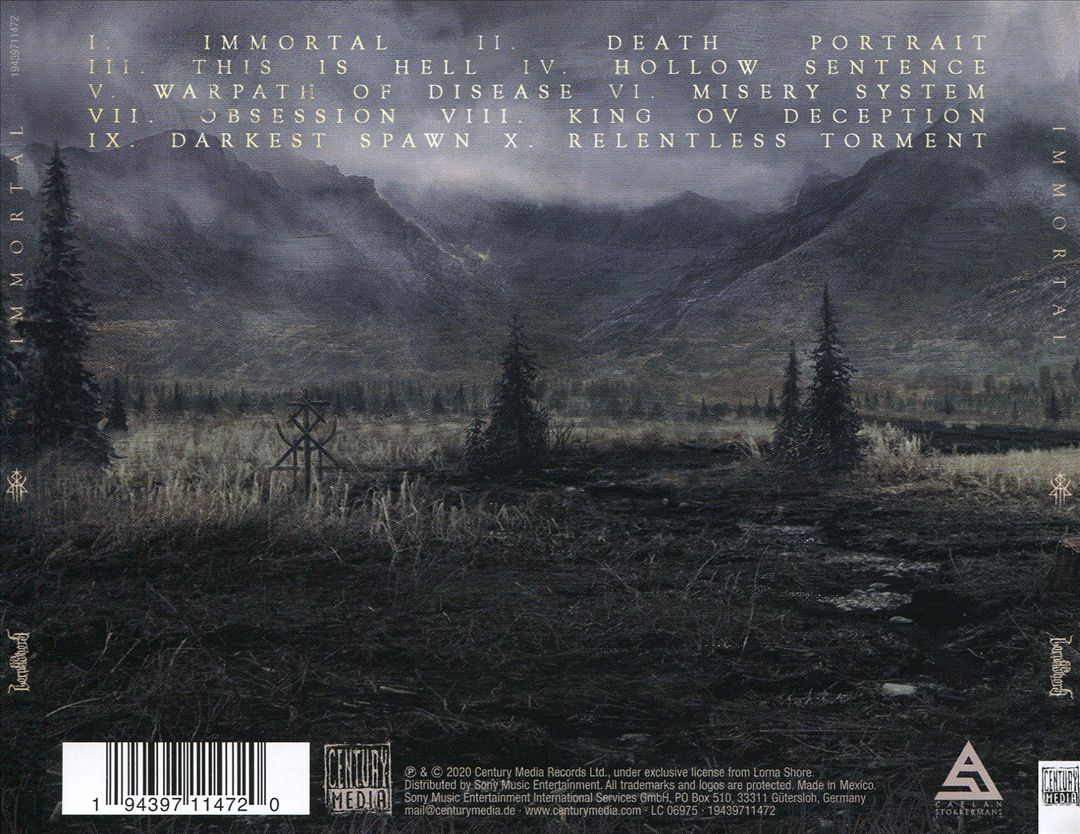 Immortal cover art