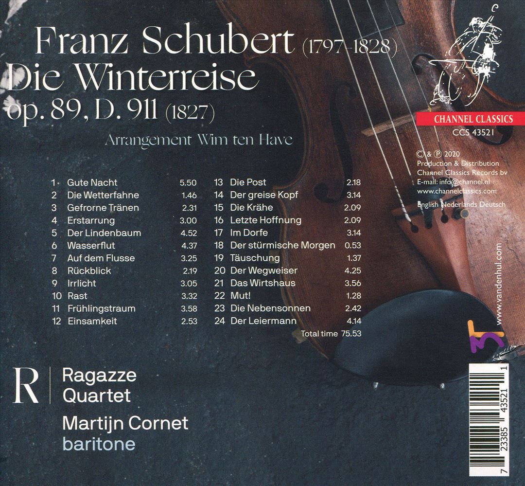 Schubert: Winterreise cover art