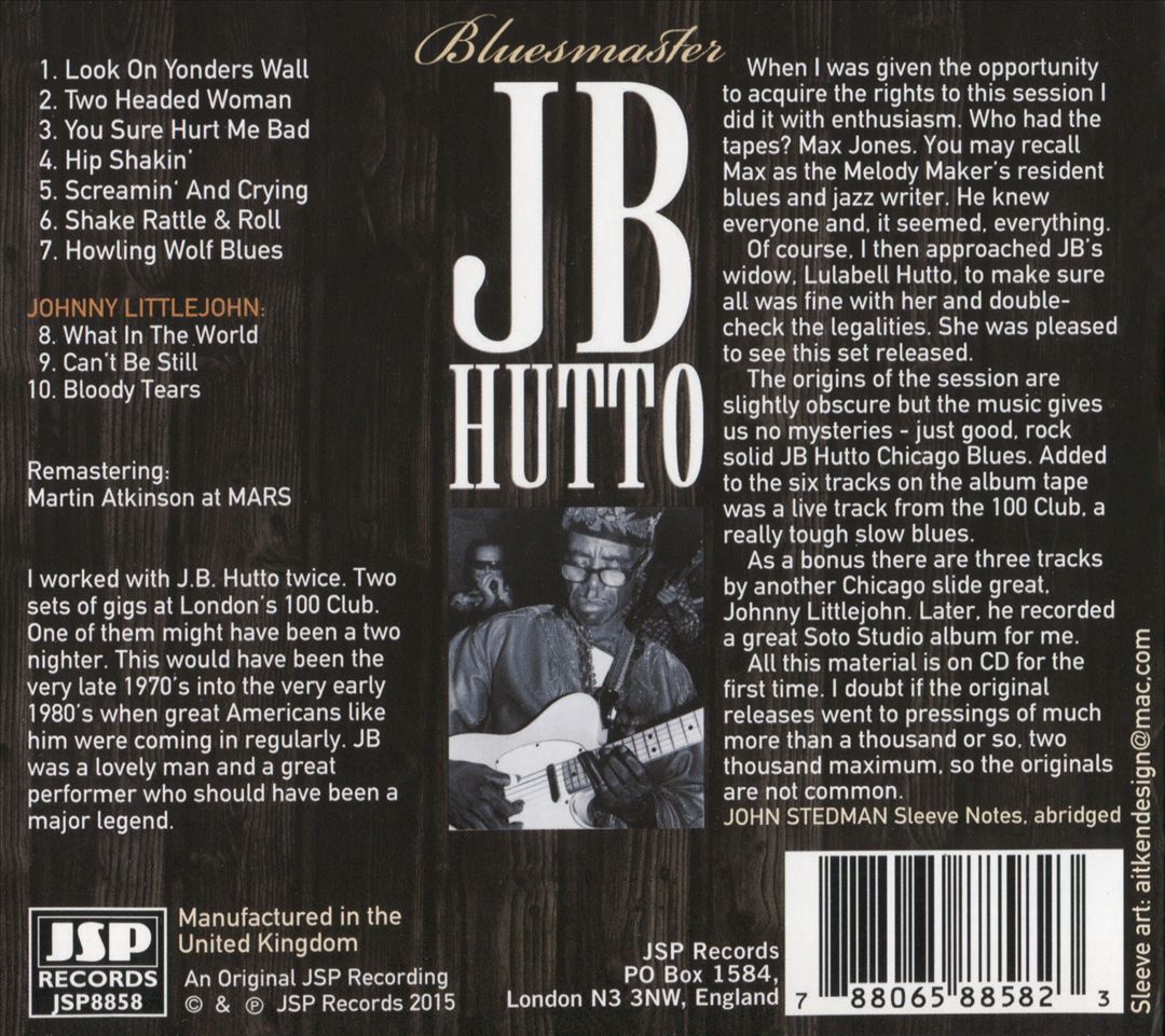 Bluesmaster: The Lost Tapes cover art