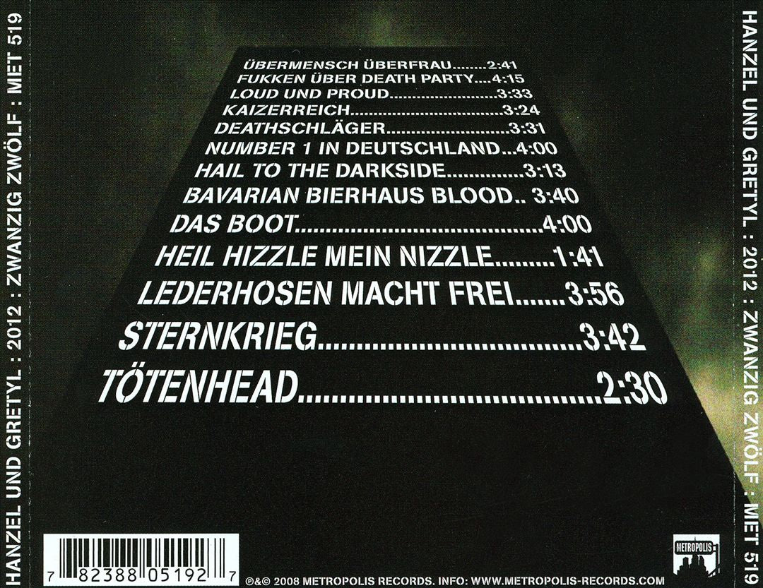 2012: Zwanzig Zwolf cover art