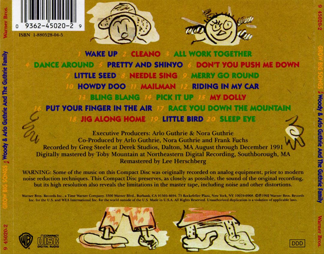 Woody's 20 Grow Big Songs cover art