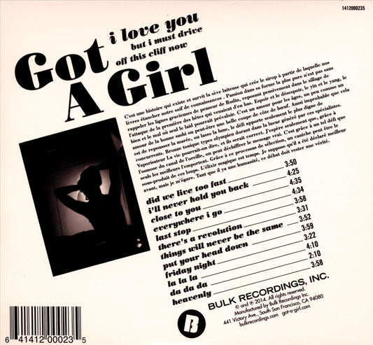 I Love You But I Must Drive Off This Cliff Now cover art