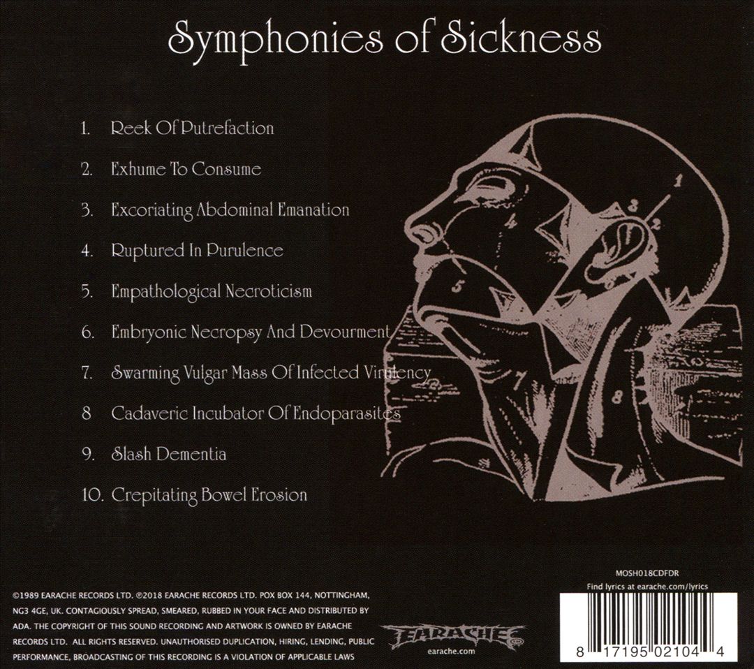 Symphonies of Sickness [Full Dynamic Range Remaster] cover art