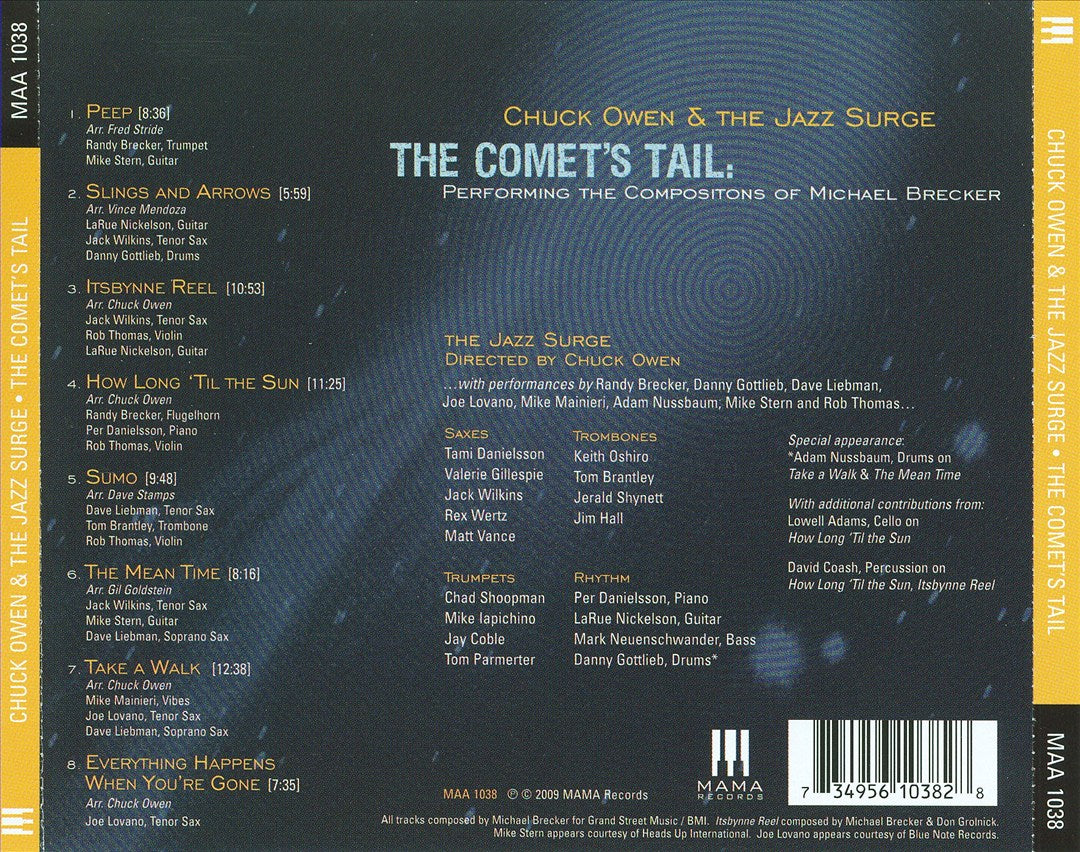Comet's Tail: Performing the Compositions of Michael Brecker cover art