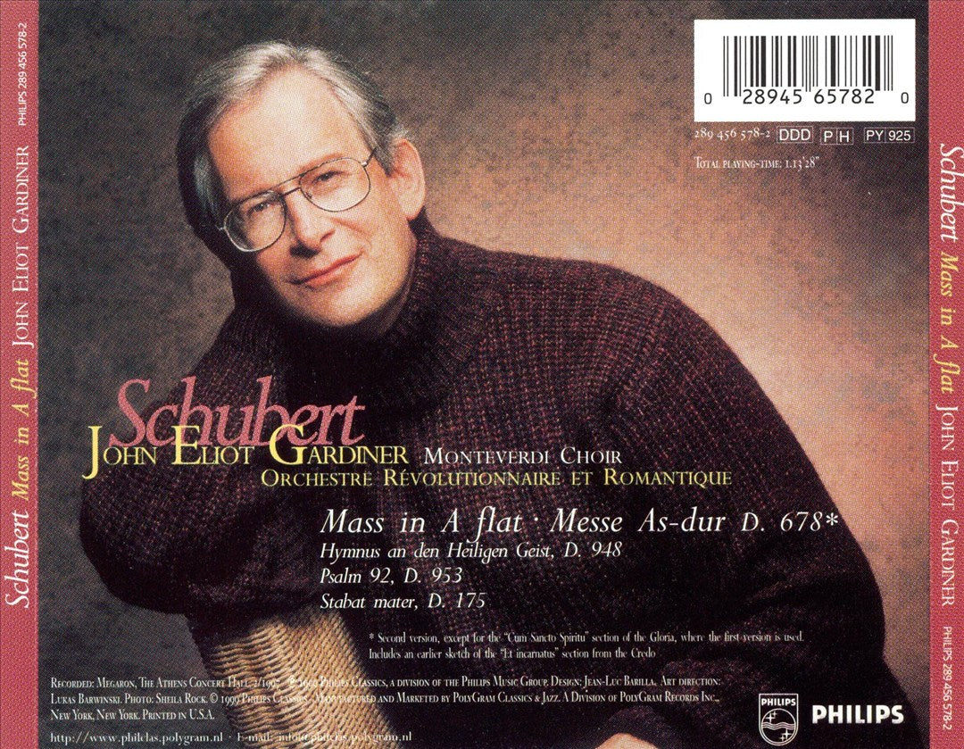 Schubert: Mass in A flat major cover art
