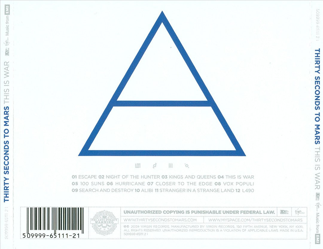 This Is War cover art