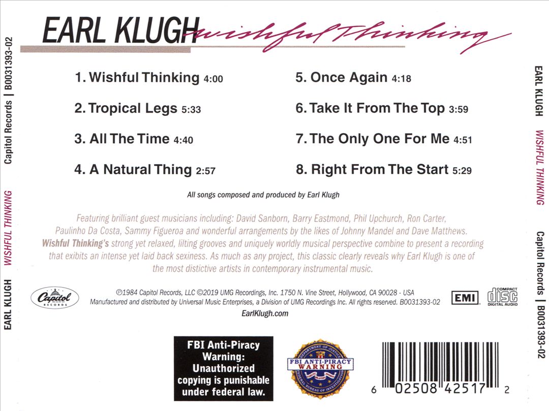 Wishful Thinking cover art