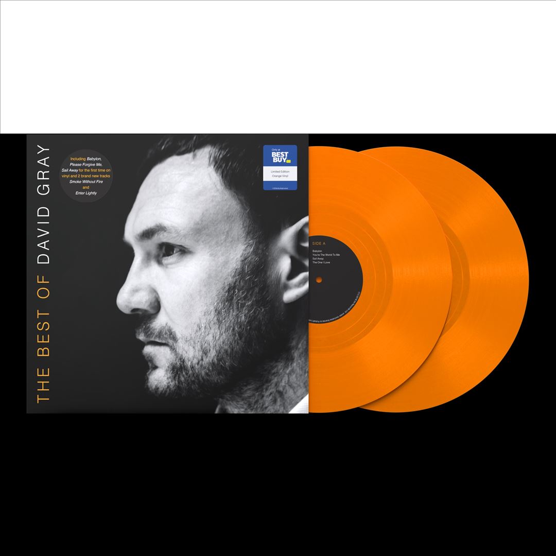 Best of David Gray [Double Orange Vinyl] [Only @ Best Buy] cover art