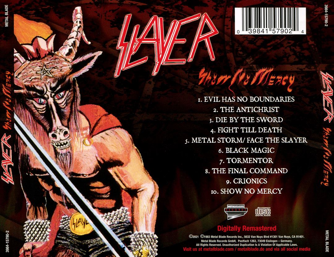 Show No Mercy cover art