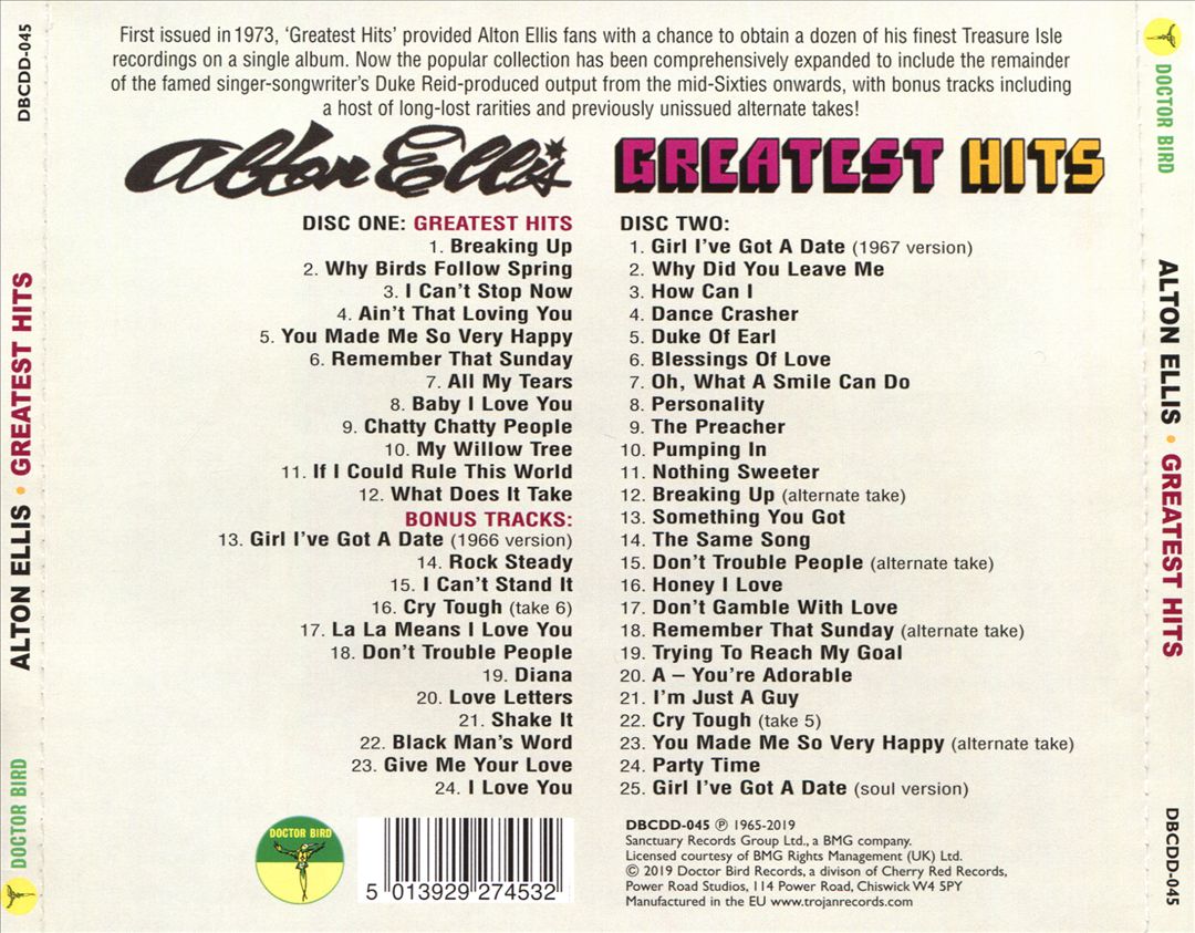 Greatest Hits ~ Mr Soul Of Jamaica (Expanded Edition) cover art