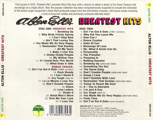 Greatest Hits ~ Mr Soul Of Jamaica (Expanded Edition) cover art